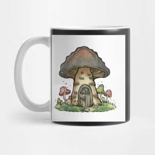 Mushroom Cottage Mug